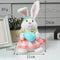Easter Cartoon Cute Newspaper Egg Radish Luminous Rabbit Tabletop Decoration